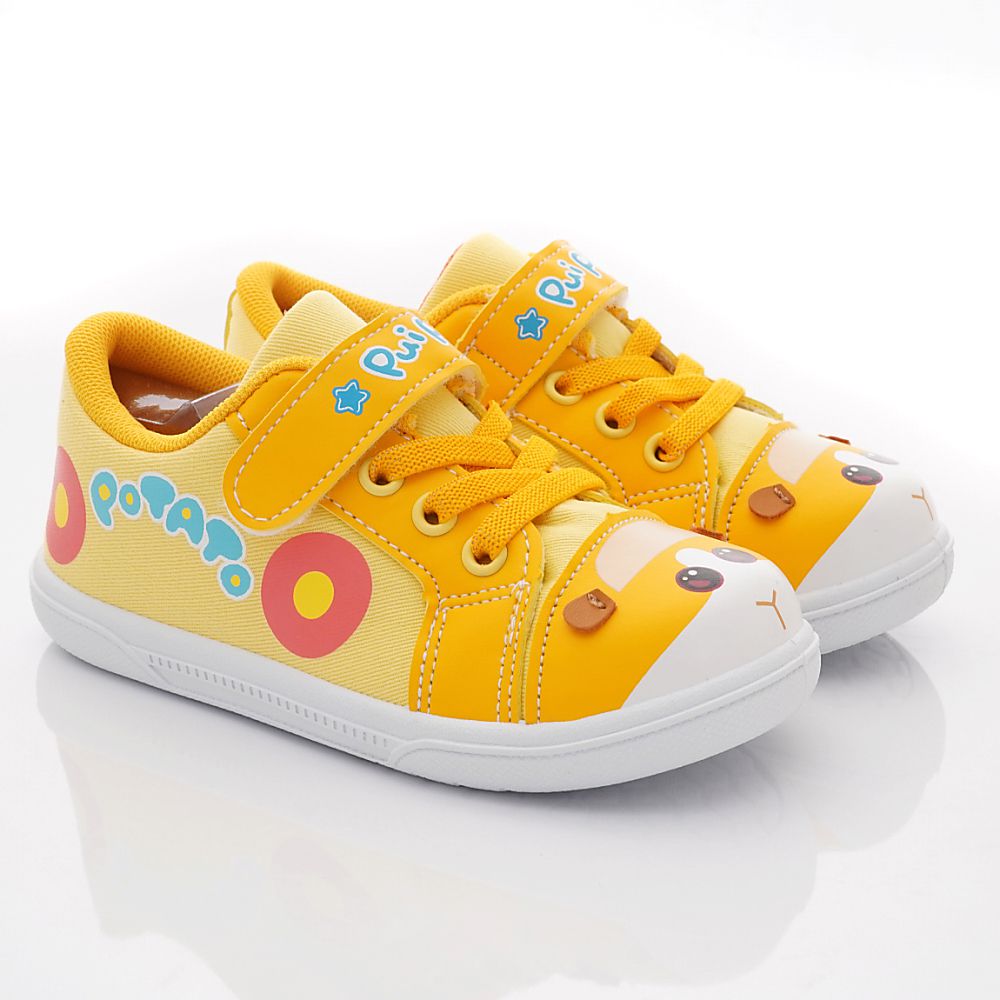 天竺鼠車車 - 台灣製天竺鼠車車休閒鞋(中小童段)-休閒鞋-黃