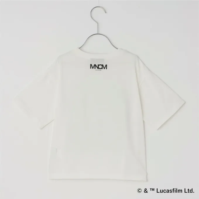 日本 b-ROOM - 限量星際聯名 防污速乾印花短袖上衣-電影場景-黑