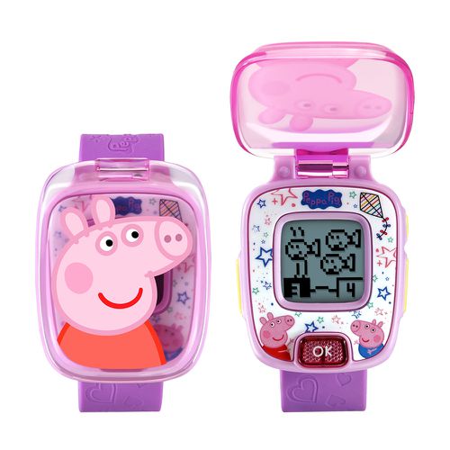 Vtech - 粉紅豬小妹-多功能遊戲學習手錶-粉