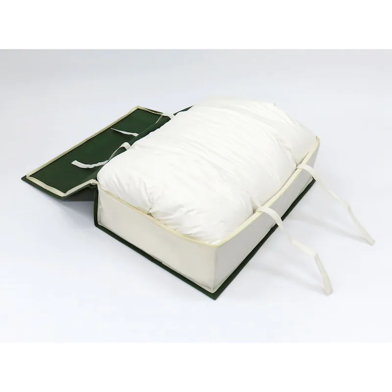 日本千趣會 - 書本造型 衣物收納袋-衣物-綠 (50x35x15cm)