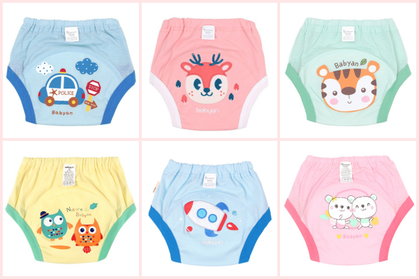 正韓製 Babyan 純棉學習褲 ✭3層/4層/6層✭
