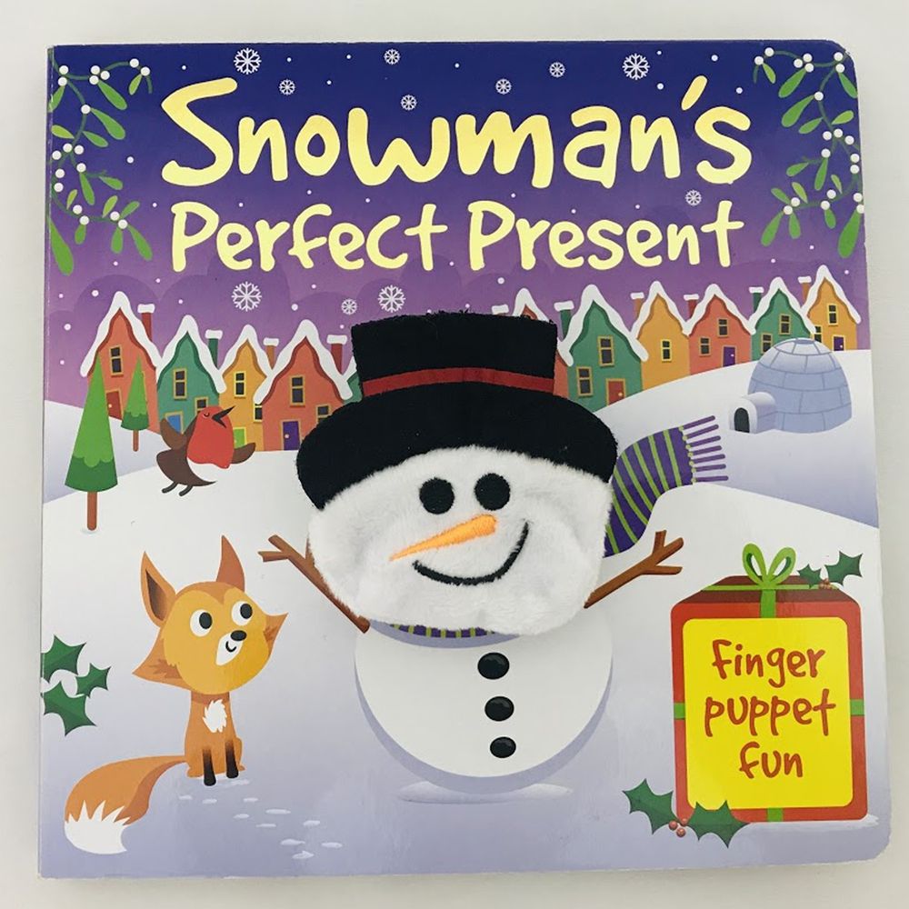 Snowman's Perfect Present 硬頁指偶書
