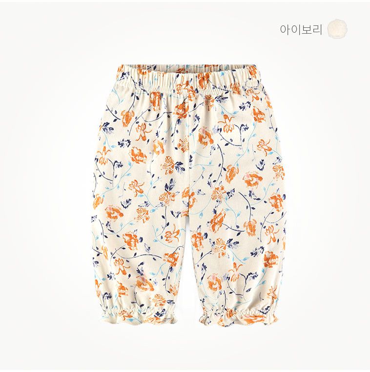 韓國 milk mile - 花紋細肩帶層次套裝-白混花紋