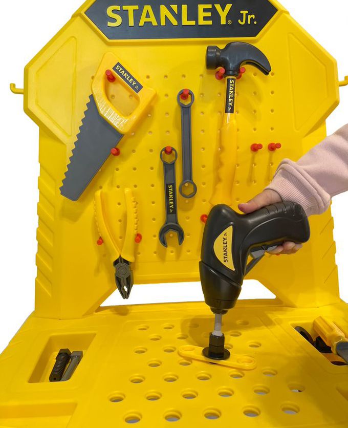 STANLEY Jr. - 大全套工具台套組(電動螺絲起子)