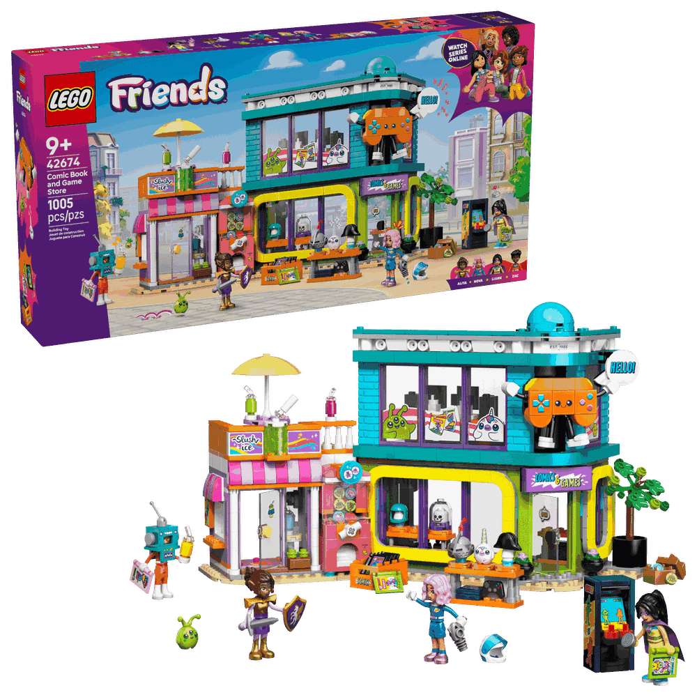 LEGO 42674 漫畫與電玩店 Comic Book and Game Store