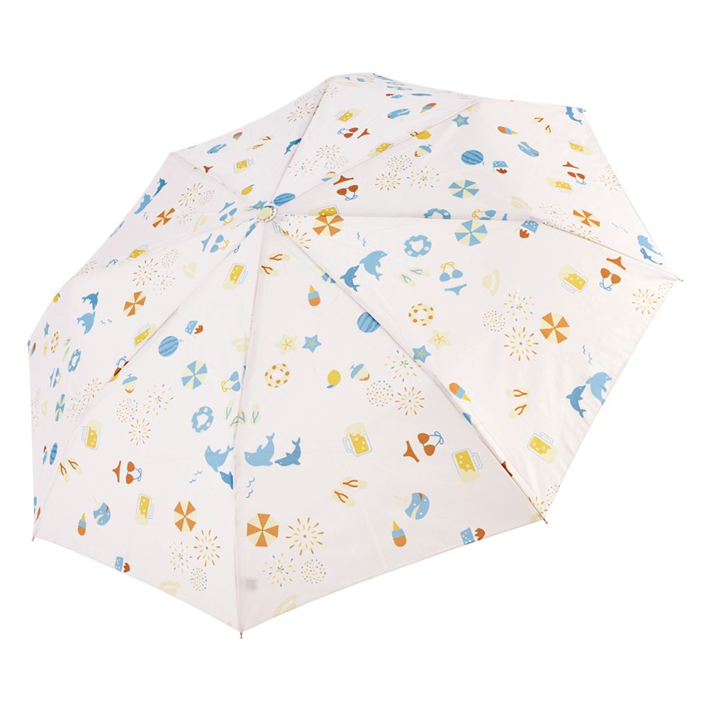 抗UV隨身自動傘-夏日嘉年華-315g