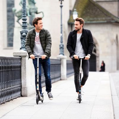 Micro - 瑞士 Scooter Suspension 成人滑板車-黑色