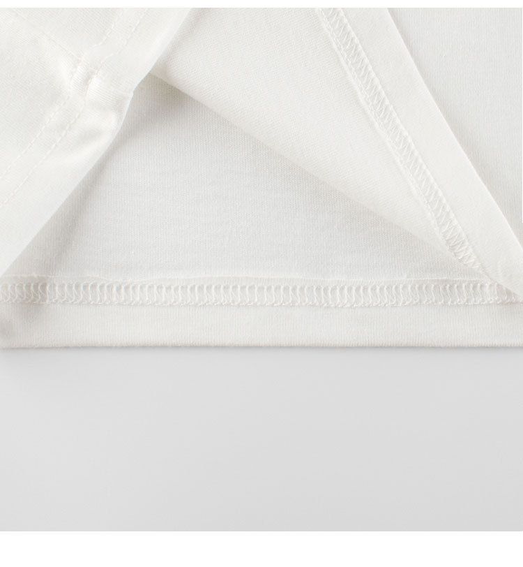 純棉圓領薄長袖上衣-恐龍運動員-藍+白