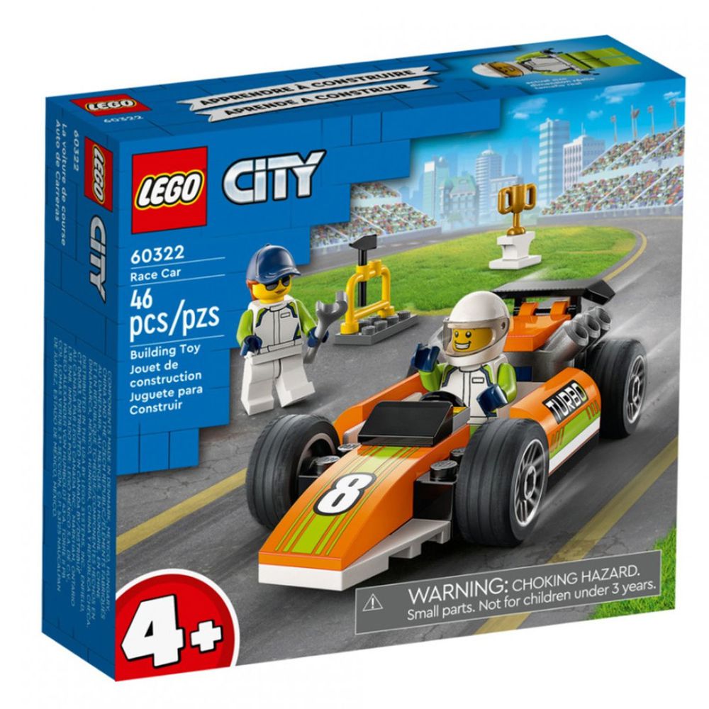 樂高 LEGO - 樂高積木 LEGO《 LT60322》City 城市系列 - 賽車-46pcs