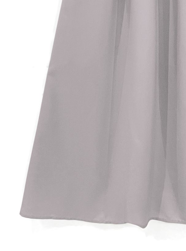 日本 GRL - 法式優雅方領抓皺短袖洋裝-古典黑