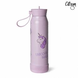 Citron - 矽膠提把保溫瓶_350ml-夢幻獨角獸