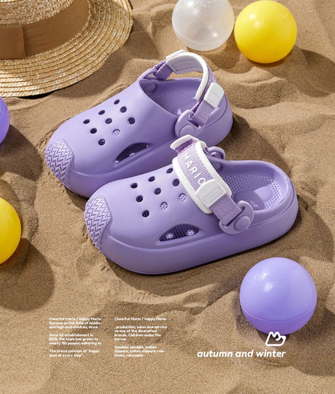 JB clothes - 潮流洞洞鞋-米白-0.22KG