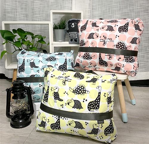 【OGG 喔咯】 兒童睡袋｜枕頭、小被被、睡墊 all in one ！