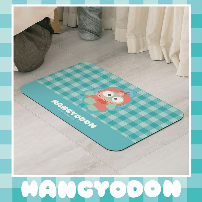 收納王妃 - Sanrio三麗鷗【玩偶酷洛米】 珪藻土軟式吸水地墊 浴室地墊 腳踏墊 吸水墊60X40X0.5cm