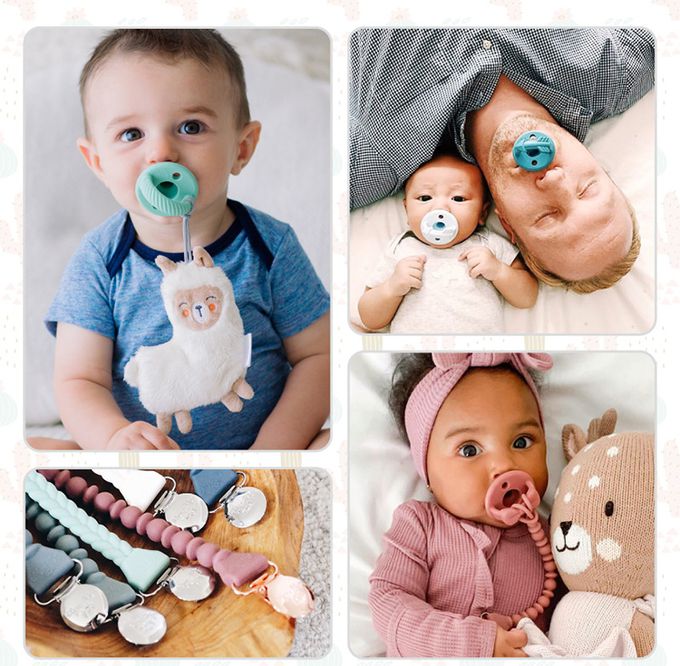 美國Itzy Ritzy - 柔棉迷你搖鈴玩偶-夢幻彩虹 (12.3 x 4 x24 cm)