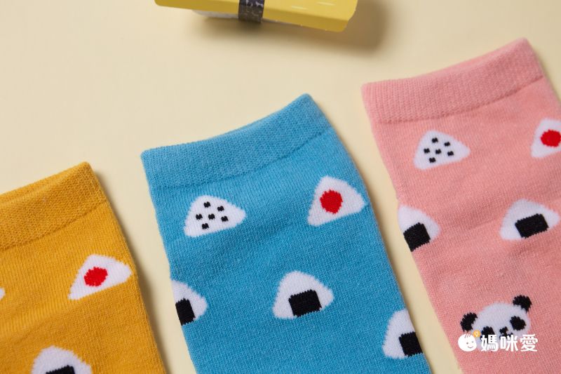 日本 Stream - 日本童趣插畫彈性短襪-日本室內鞋-洋紅 (13-16cm)