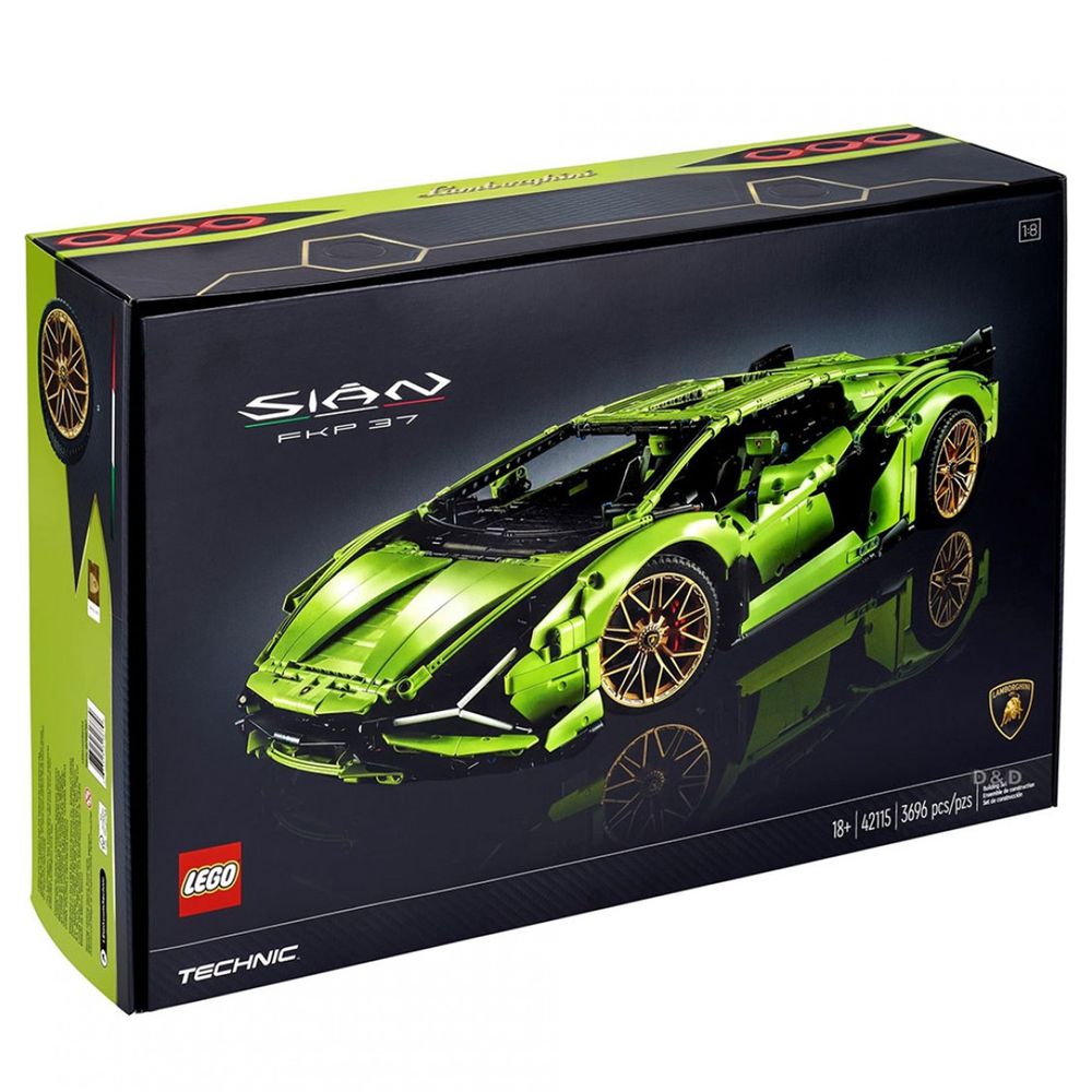 樂高 LEGO - 樂高積木 LEGO《 LT42115 》Lamborghini Sián FKP 37-3696pcs