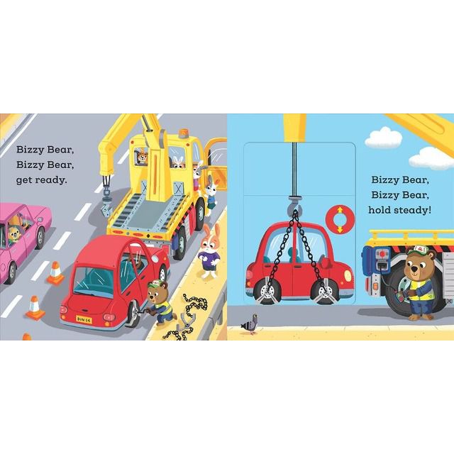Bizzy Bear: Tow Truck Driver 忙碌小熊：拖車任務（推拉書）
