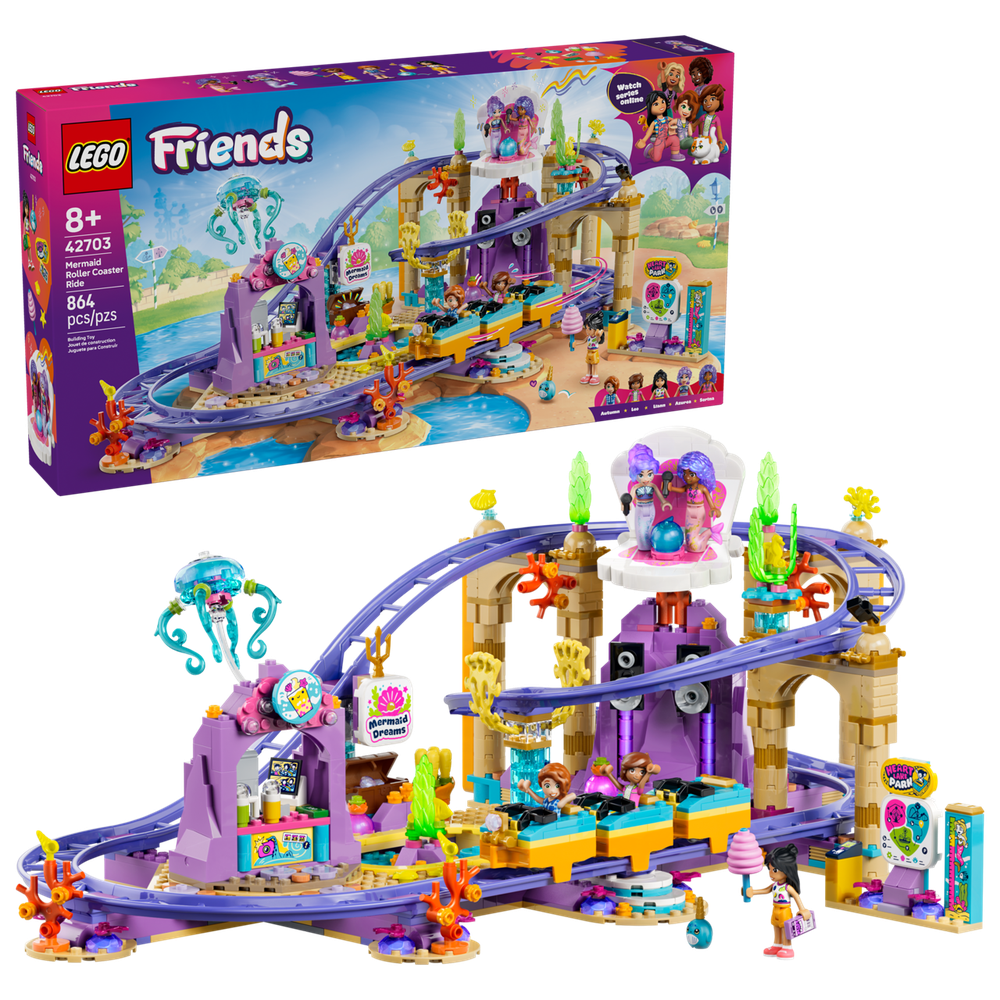 LEGO 42703 美人魚雲霄飛車 Mermaid Roller Coaster Ride