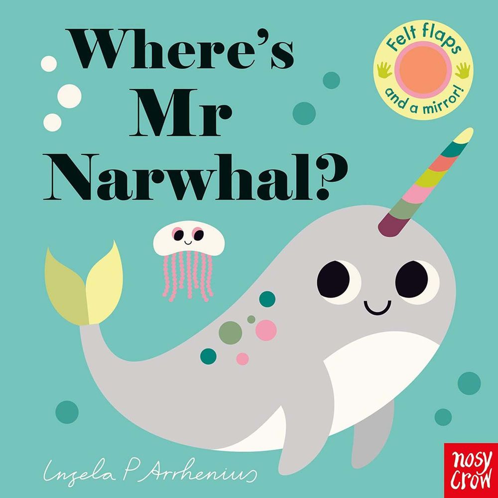 不織布翻翻書-Where's Mr Narwhal?