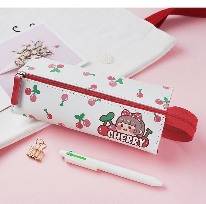 Vanibaby - 小麻糬魔方鉛筆袋_水果系列 (送點點膠筆一支)-小蜜桃