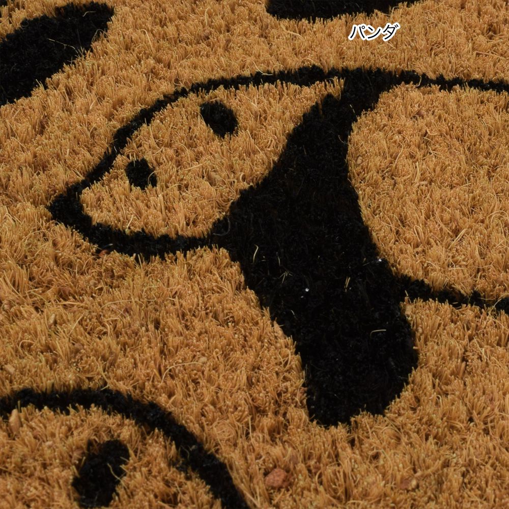 日本 TOMO - 椰子纖維去污泥玄關腳踏墊-刺蝟 (25×40cm)