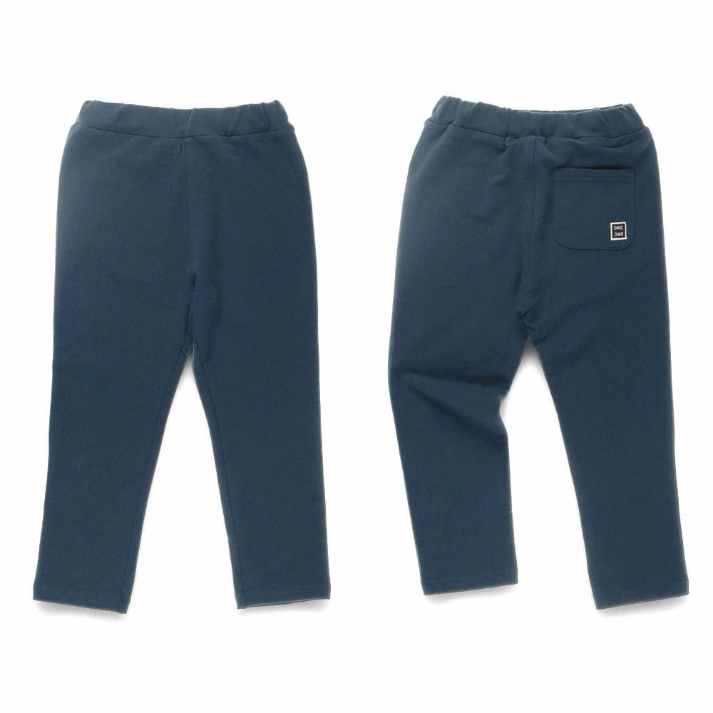 定番超彈力百搭長褲-素面-深藍