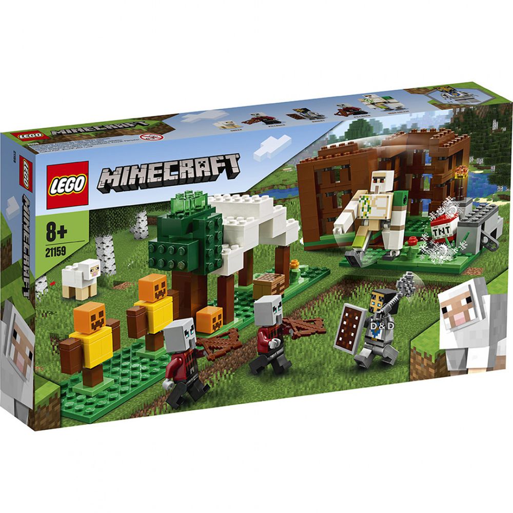 樂高 LEGO - 樂高 Minecraft Micro World 系列 - The Pillager Outpost 21159-303pcs