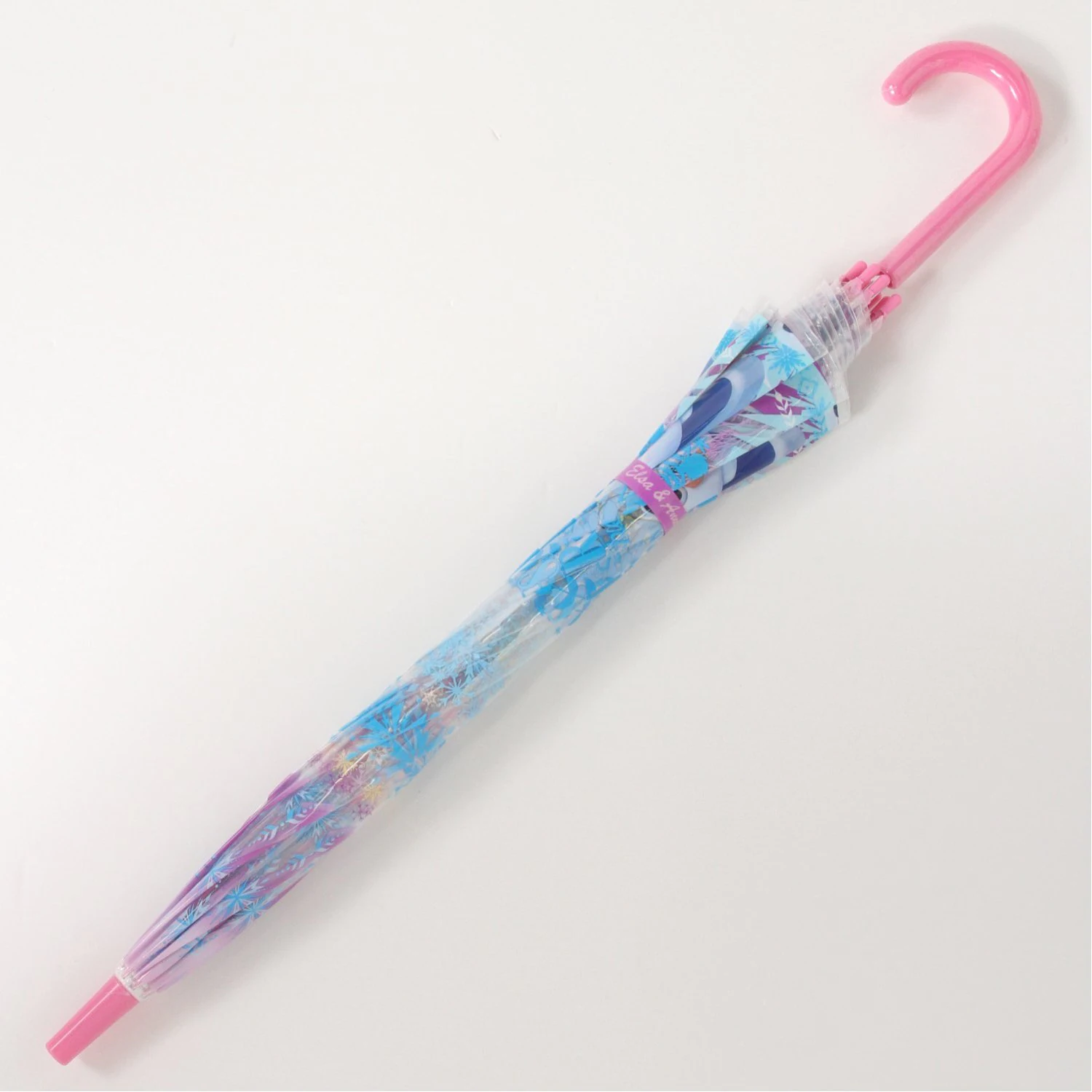 日本千趣會 - 迪士尼 印花兒童直傘/雨傘-長髮公主 (55cm)-身高130cm以上