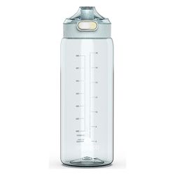 法國SANTECO - Ibiza Tritan冷水瓶-天空藍(水量刻度)-1000ml
