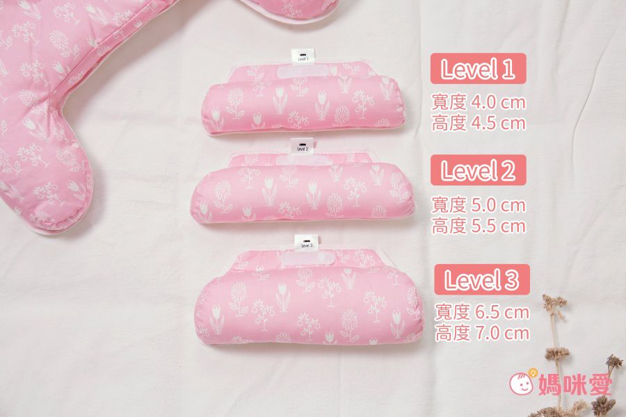 韓國 INUO - 3段可調式水洗枕-洞洞表面-太陽花 (45X33X5cm)-2歲以上適用