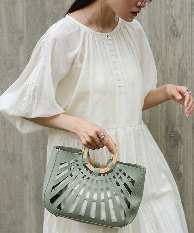 日本 Bab - 100%棉 巴里紗柔軟素色寬袖洋裝-水藍 (S)