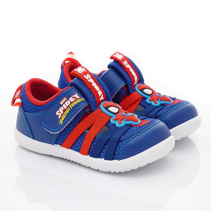 冰雪奇緣 - 台灣製蜘蛛人水陸涼鞋-MNK35666藍-中童段-水涼鞋-藍