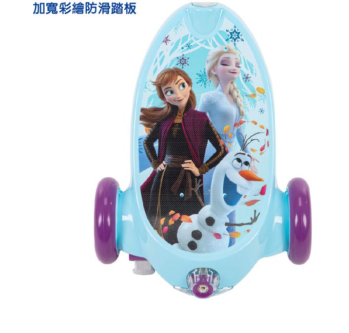 HUFFY - 迪士尼正版授權 Fronzen冰雪奇緣 學前兒童 泡泡滑板車