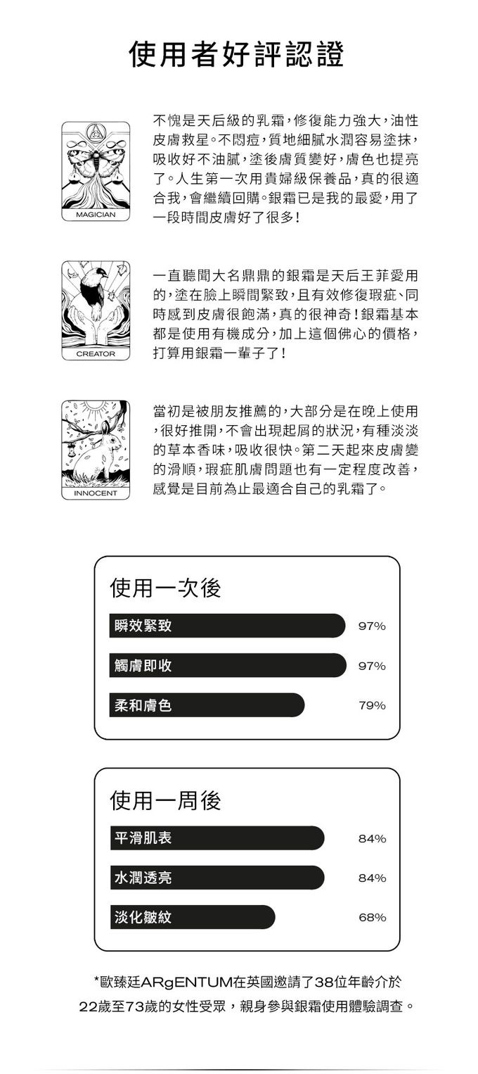 歐臻廷 ARgENTUM - 保濕修護亮顏銀霜-70ML
