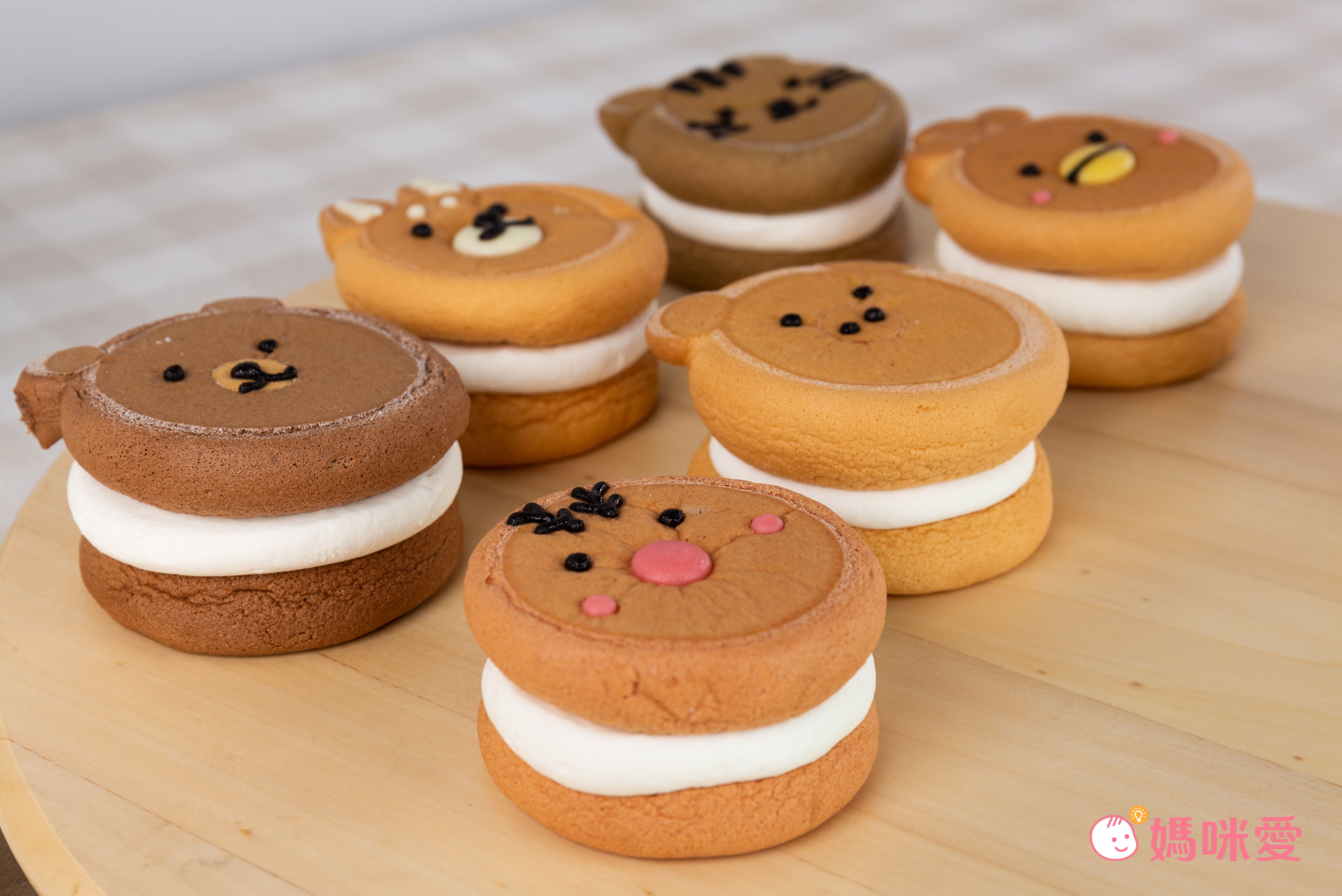 1盒免運【卷卷烘焙】媽咪愛獨家組合生乳銅鑼燒
