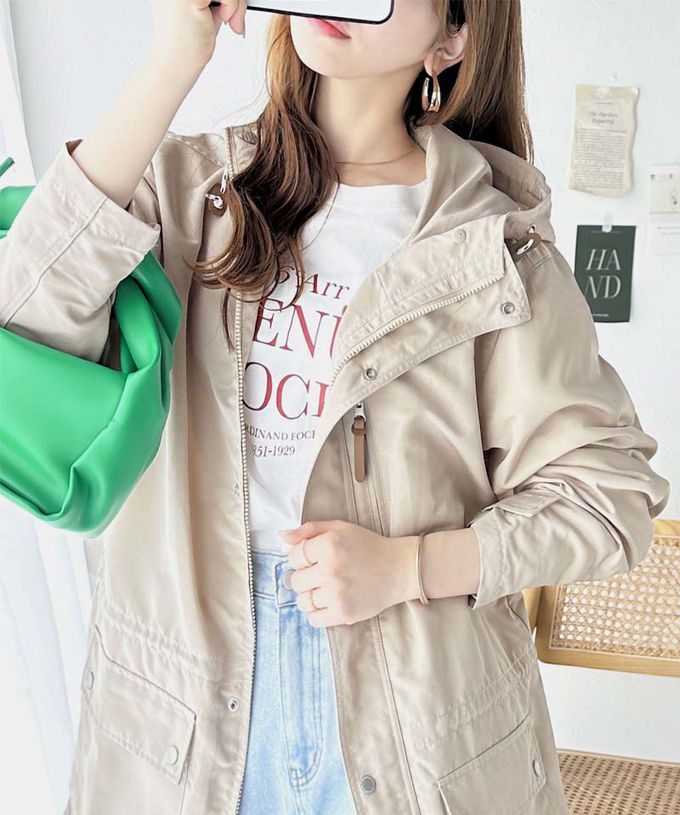 日本 Classical Elf - [熱銷NO.1]  3WAY百搭保暖連帽防風外套-深軍綠