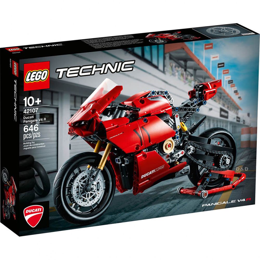樂高 LEGO - 樂高積木 LEGO《 LT42107 》科技 Technic 系列 - Ducati Panigale V4 R-646pcs