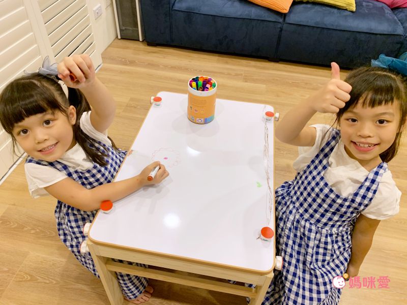 獨家超值組【芬蘭 Top Bright】二合一畫板書桌，專屬學習空間