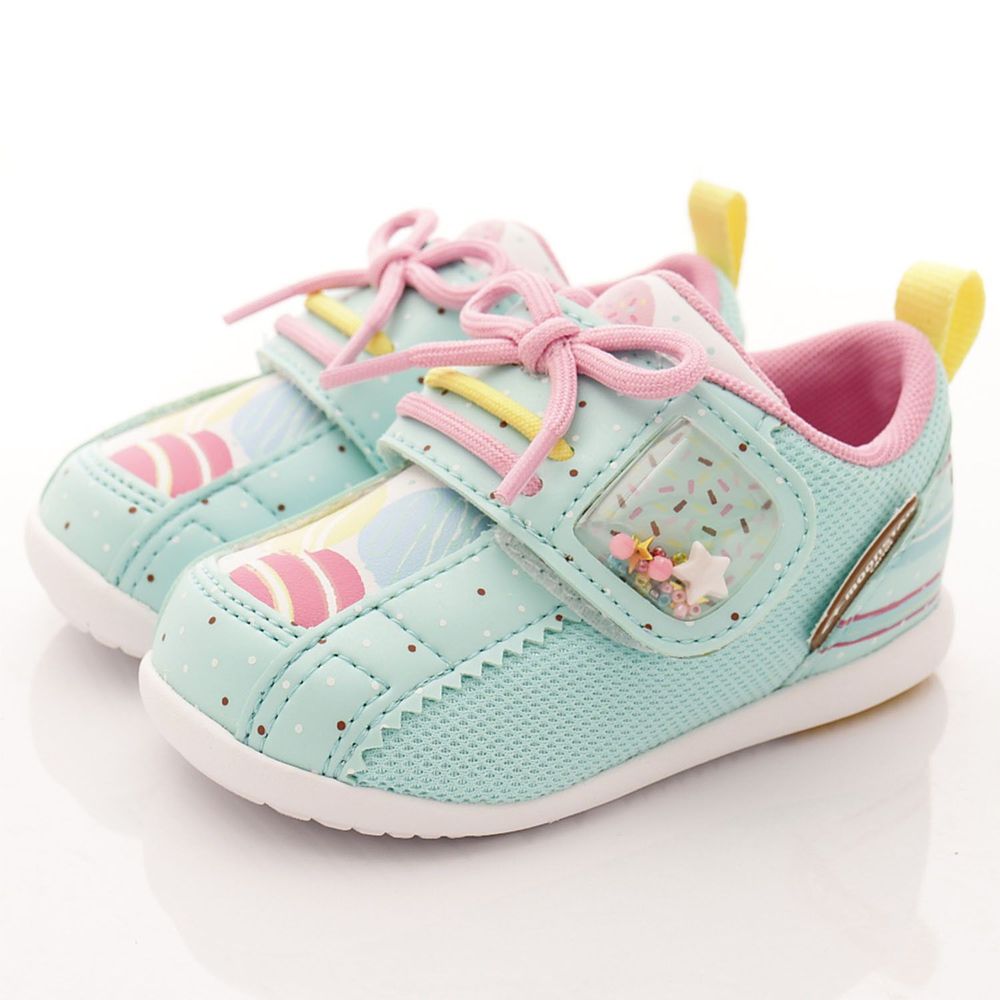 Moonstar日本月星 - 日本月星機能童鞋-2E甜品樂園學步機能款(寶寶段)-薄荷