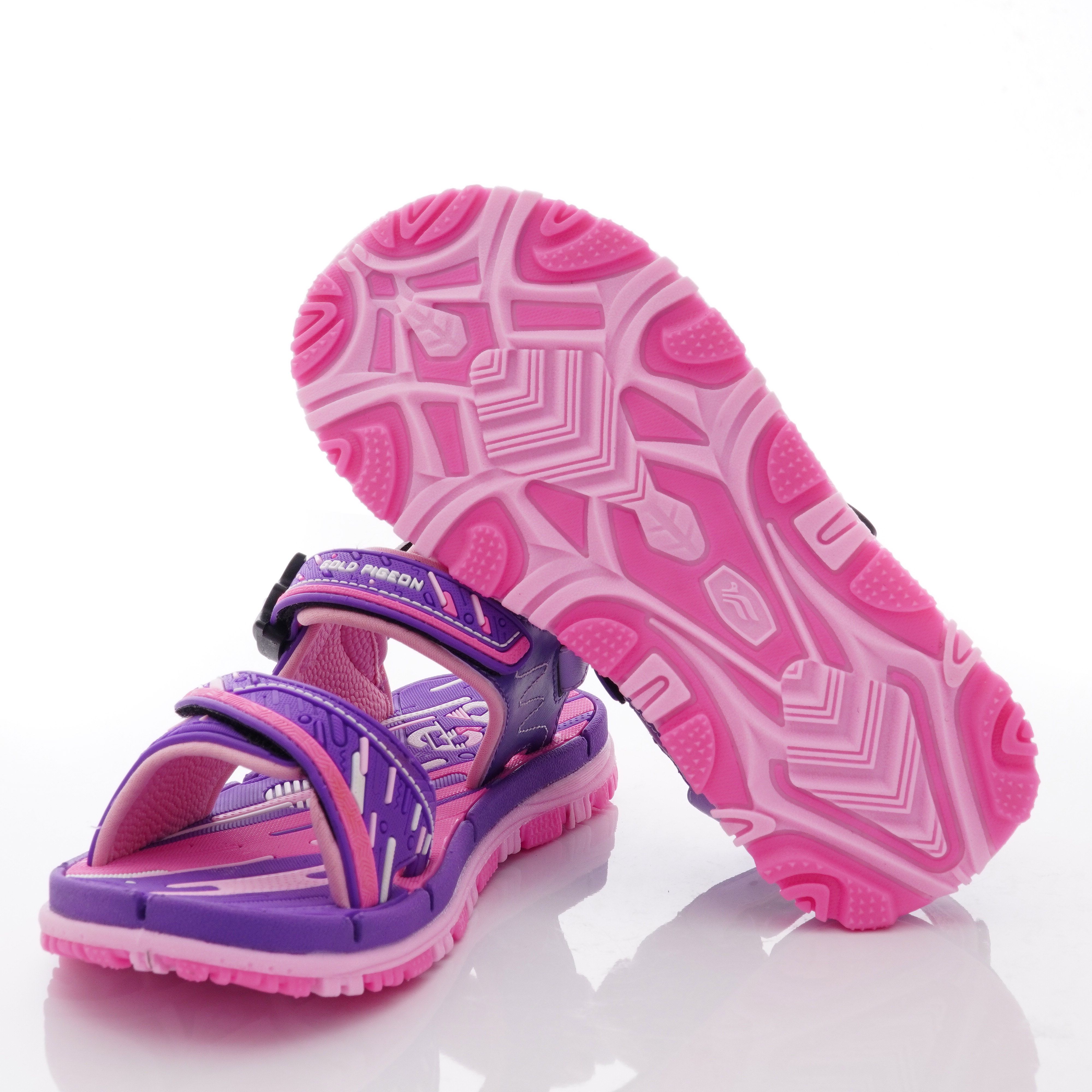 G.P - 運動磁扣兩穿涼拖鞋款(中小童段)-紫