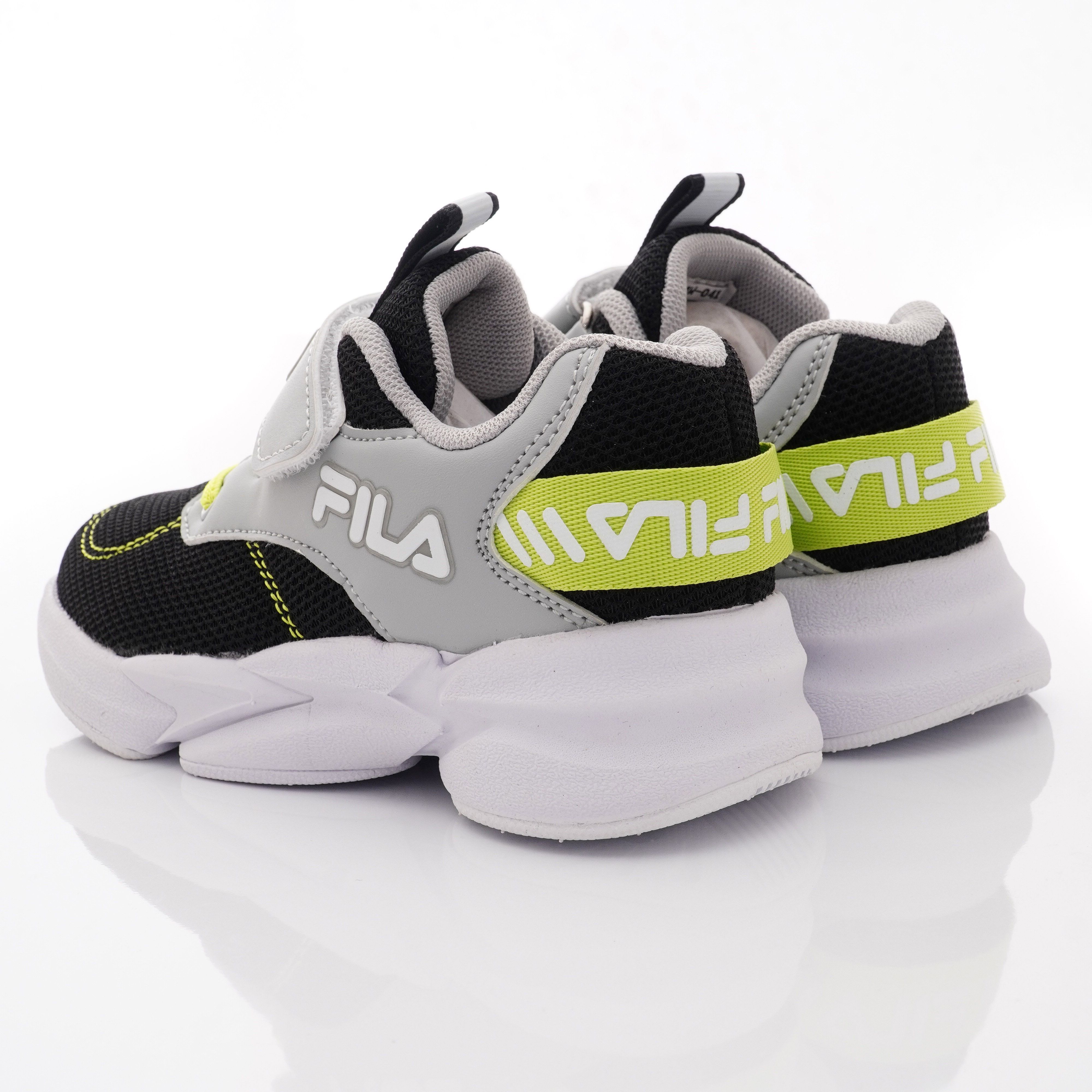 FILA - 輕量慢跑運動鞋(中小童段)-運動鞋-黑