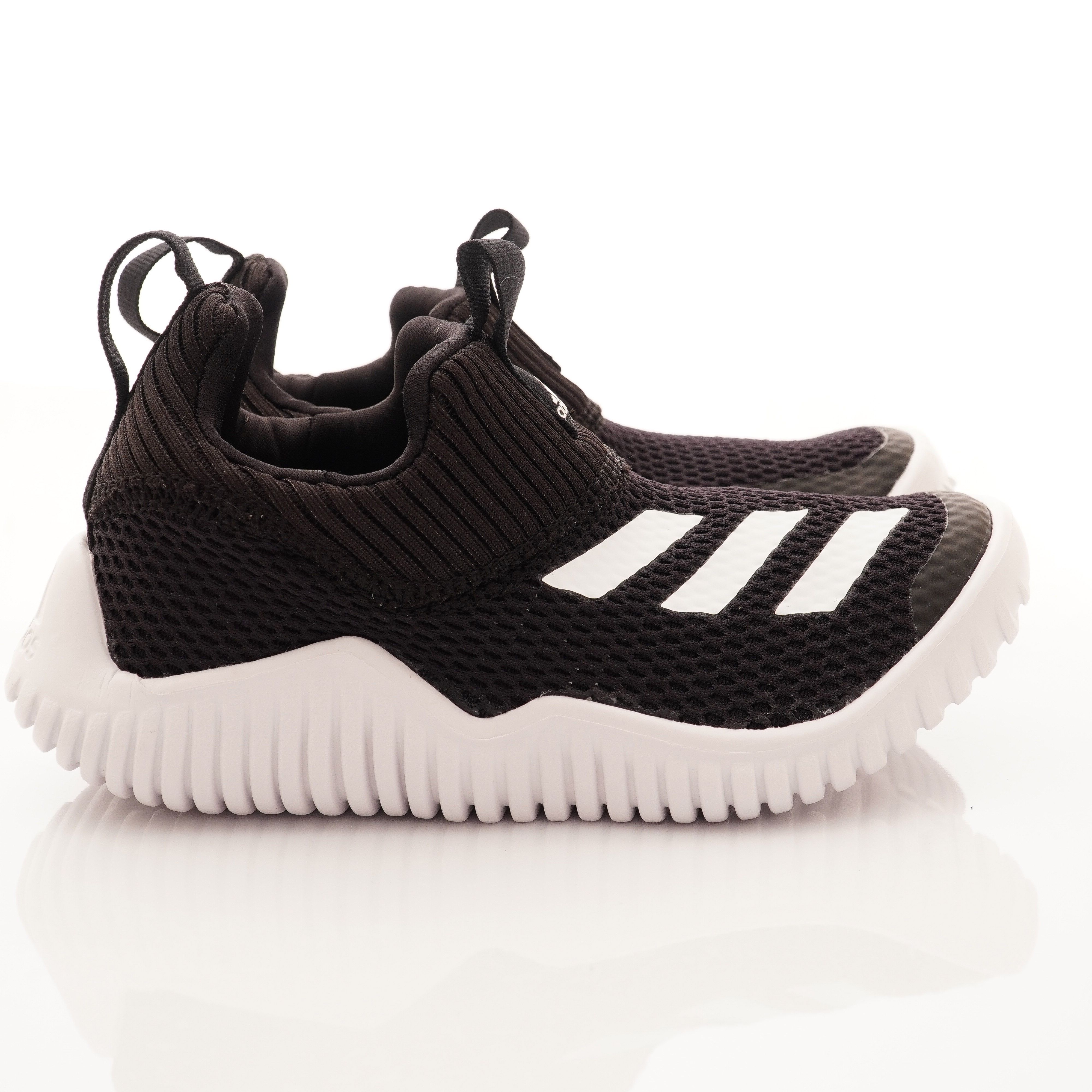 adidas - 機能童鞋-經典襪套運動款(中小童段)-黑