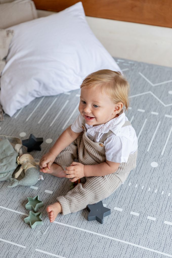 德國 toddlekind - 游牧系列遊戲地墊-風暴灰