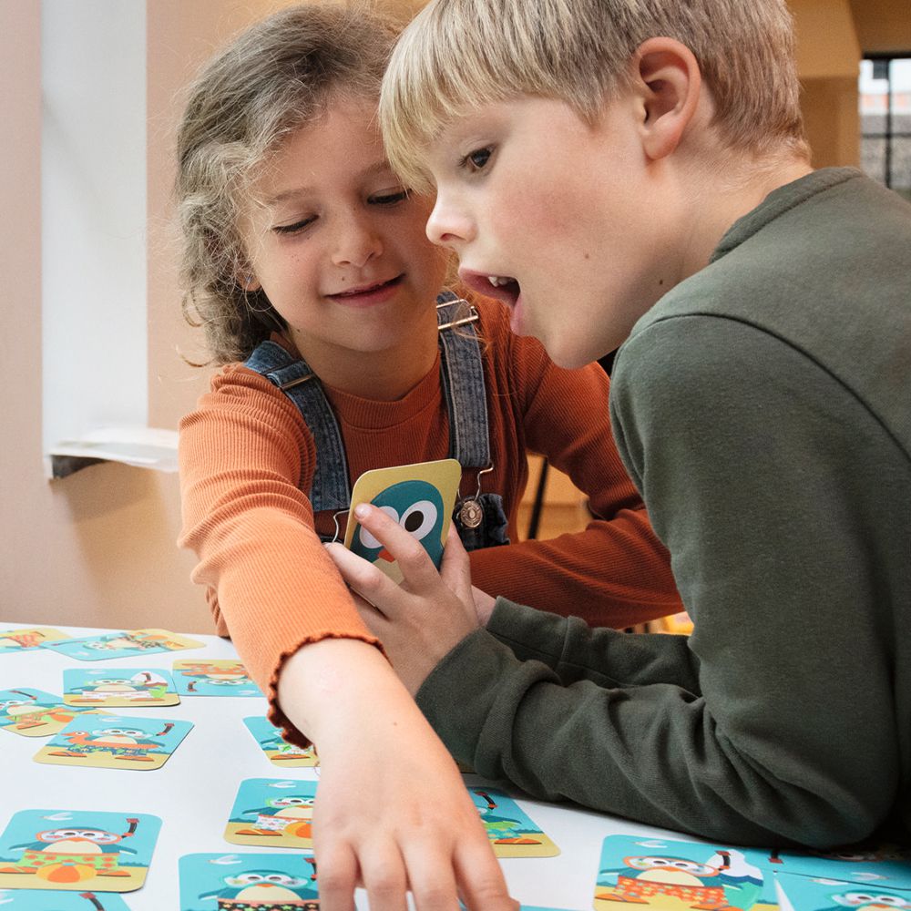 幼兒迷你桌遊玩具 (小企鵝配對樂)