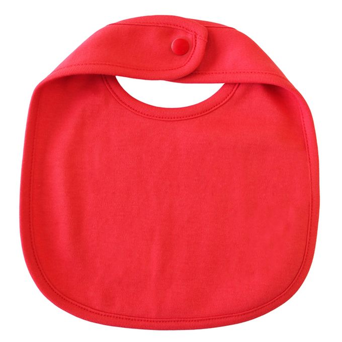 akachan honpo - 慶賀圍兜-達摩不倒翁-紅色 (60~80cm)