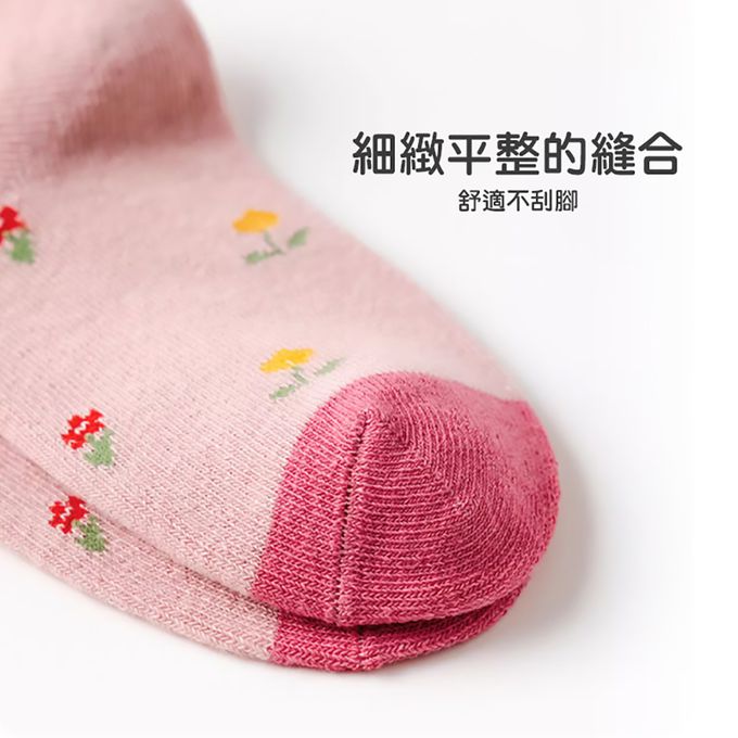 腳ㄚ子 - 幼/兒童棉質中筒襪 童襪 襪子 棉襪 兒童襪-奶油小兔