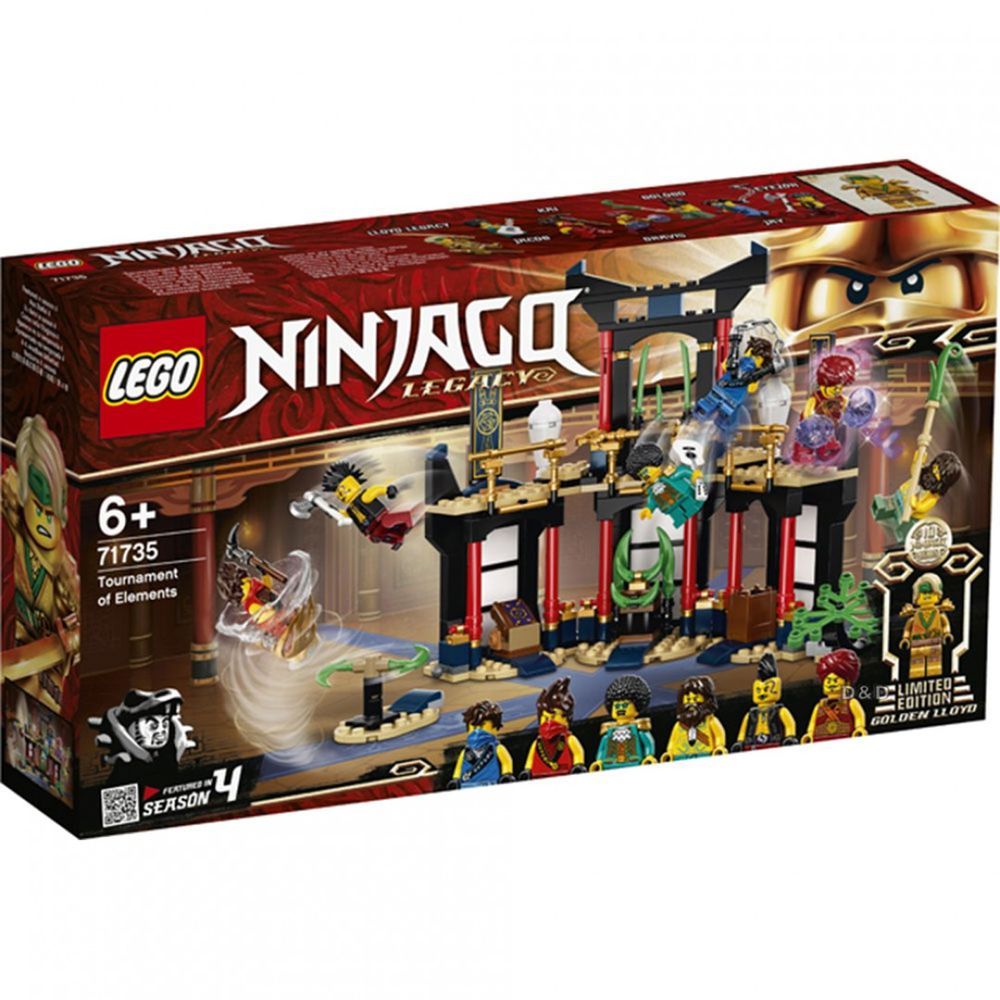 樂高 LEGO - 樂高積木 LEGO《 LT71735 》 NINJAGO 旋風忍者系列 - 元素擂台賽-283pcs
