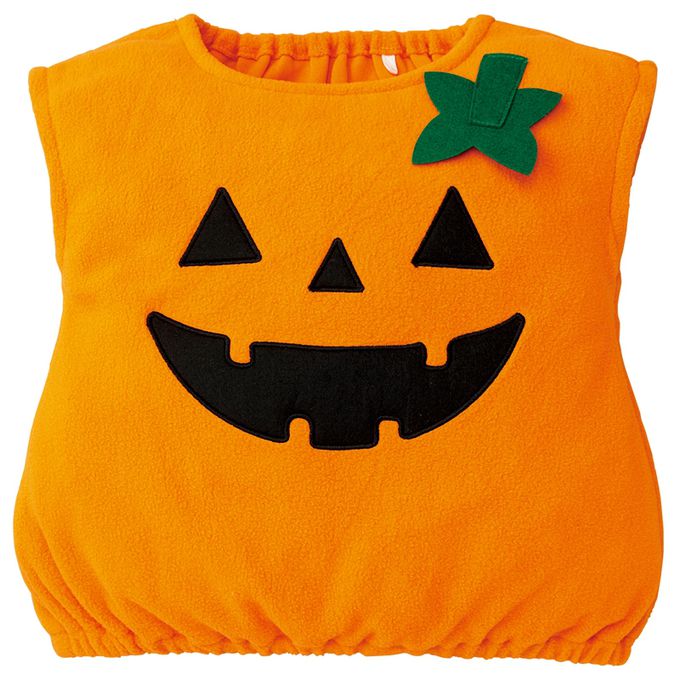 akachan honpo - 防髒衣-南瓜-橘色