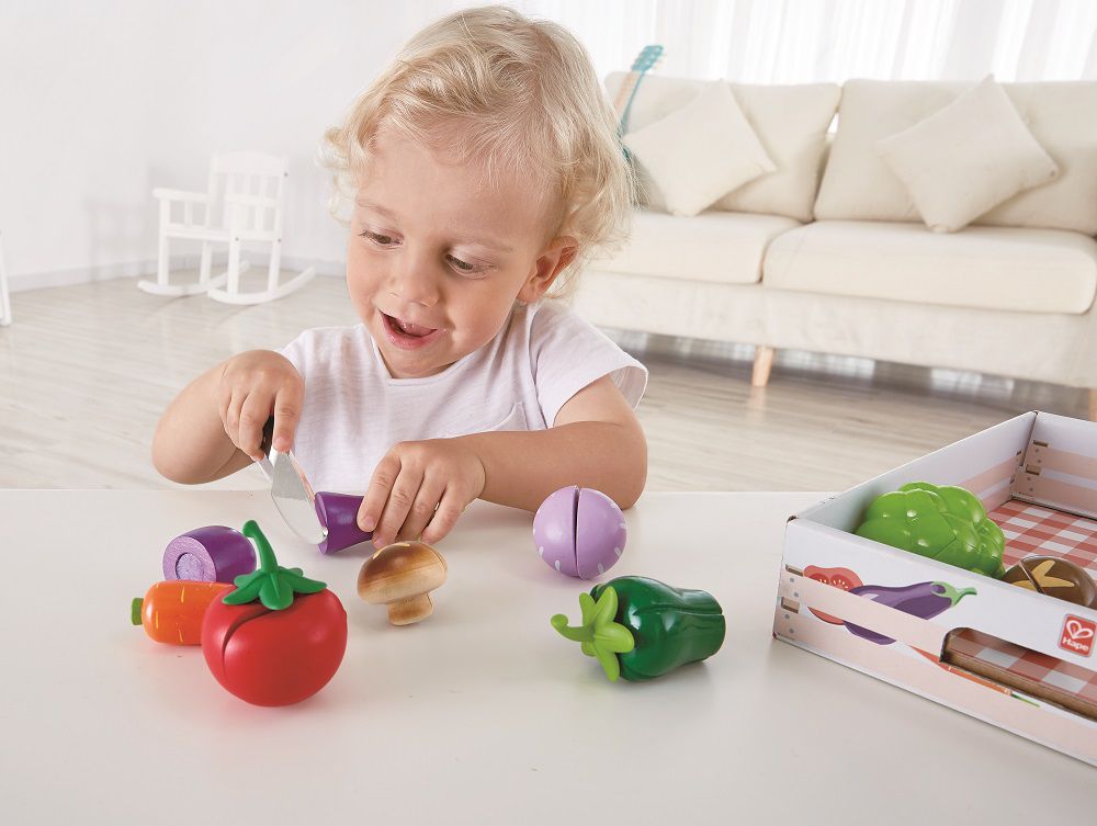 德國 Hape - 田園蔬菜切切樂
